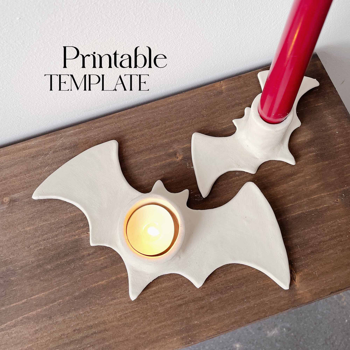 Candle holder - bats