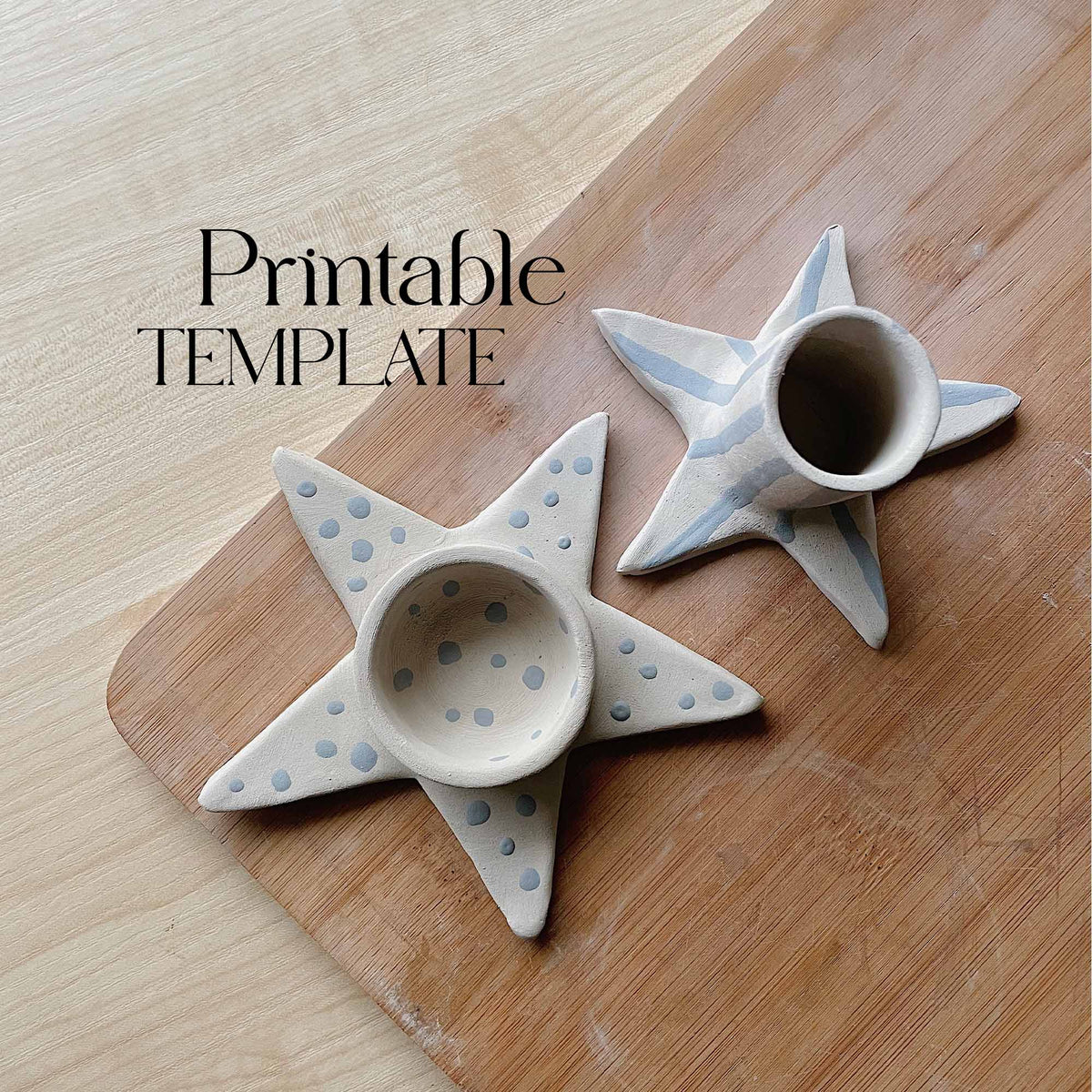 Candle holders - stars