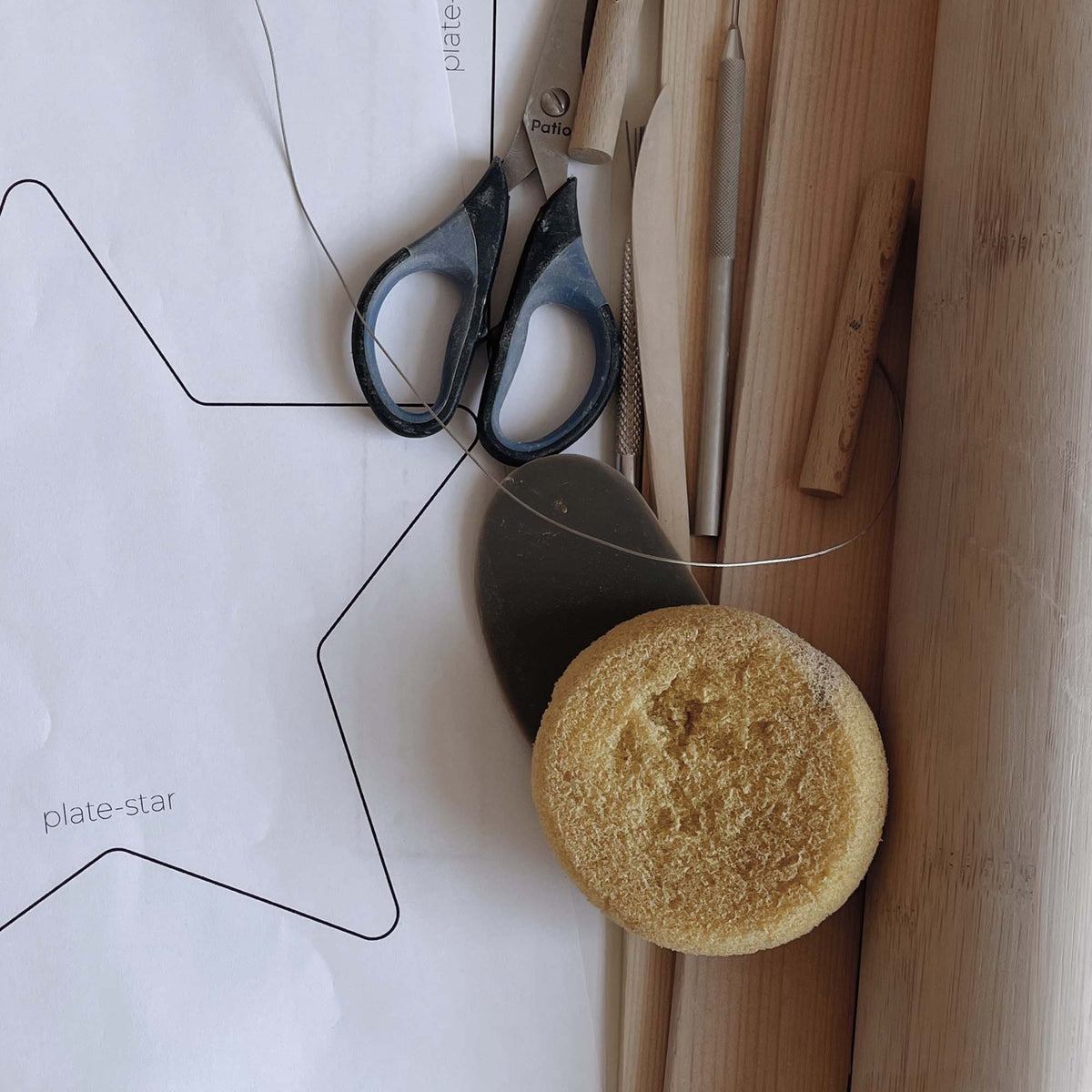 Plate - star