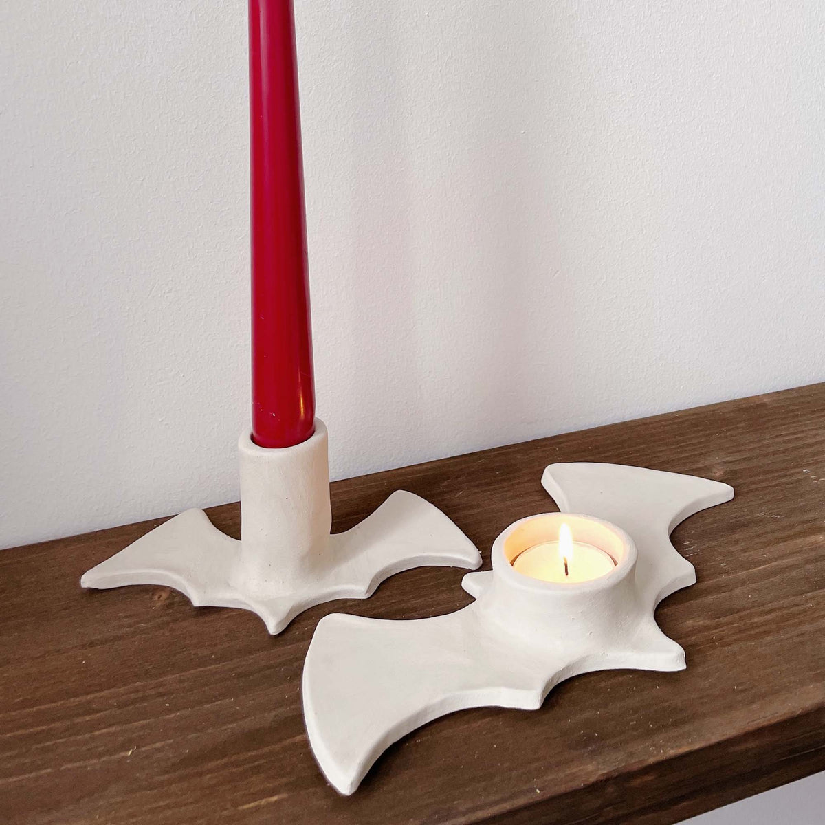 Candle holder - bats